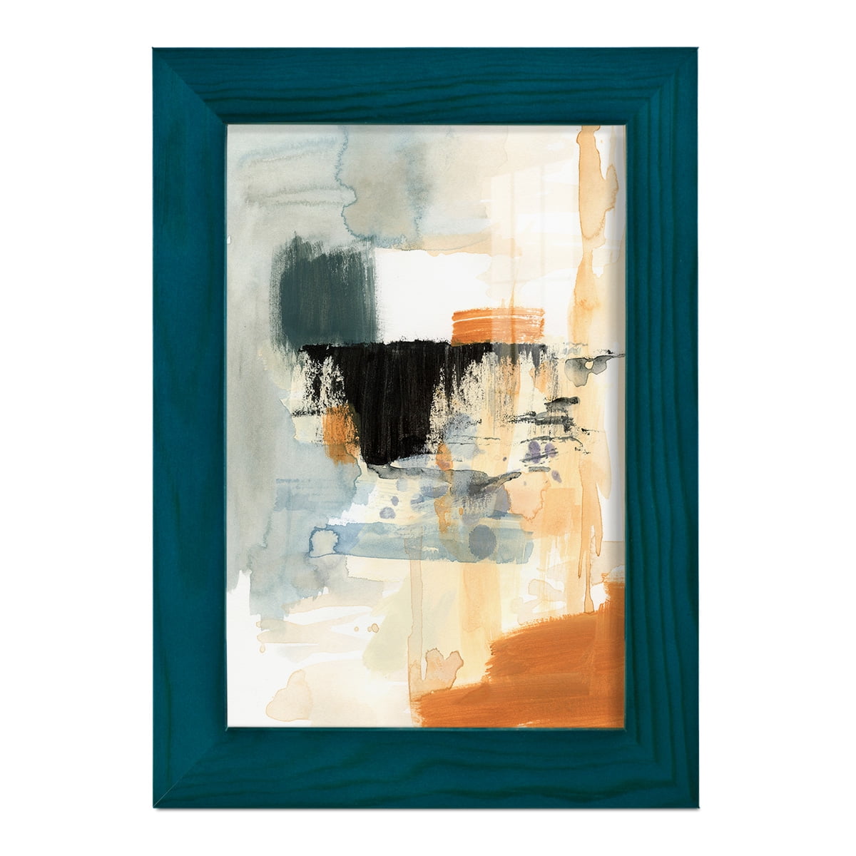Seria IV - Framed Print w/glass - Ocean Blue