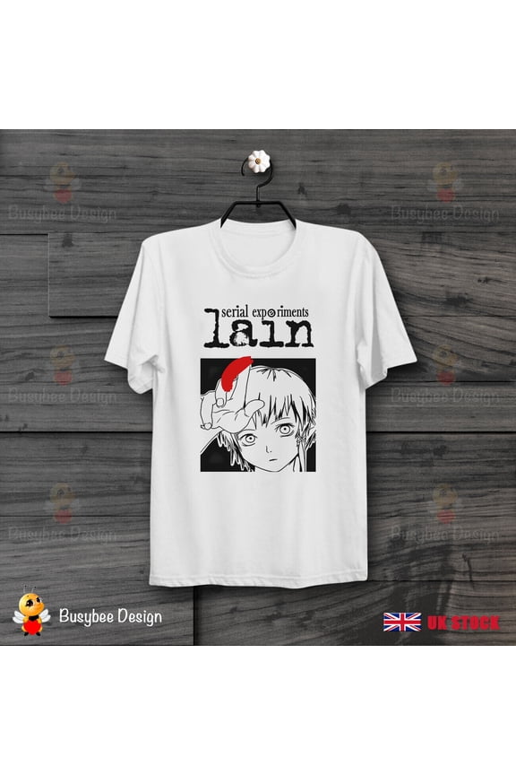Serial Experiments Lain Anime Science Fiction Ergo Vintage Unisex T Shirt