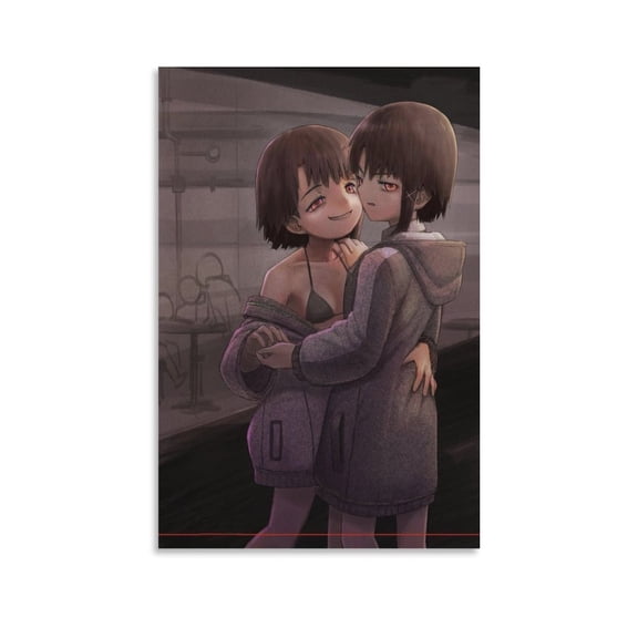 Serial Experiments Lain Iwakura Lain Poster (1) Posters Wall Art Painting Canvas Gift Living Room Prints Bedroom Decor Poster Artworks 12x18inch(30x45cm)