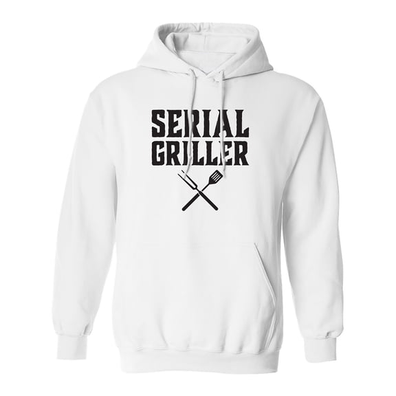 Serial Griller Adult Hooded Sweatshirt