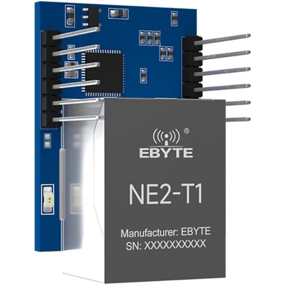 Serial to Ethernet TTL to RJ45 Pin Module NE2-T1 Edge Acquisition Modbus TCP to RTU IoT MQTT Communication SuperNetwork