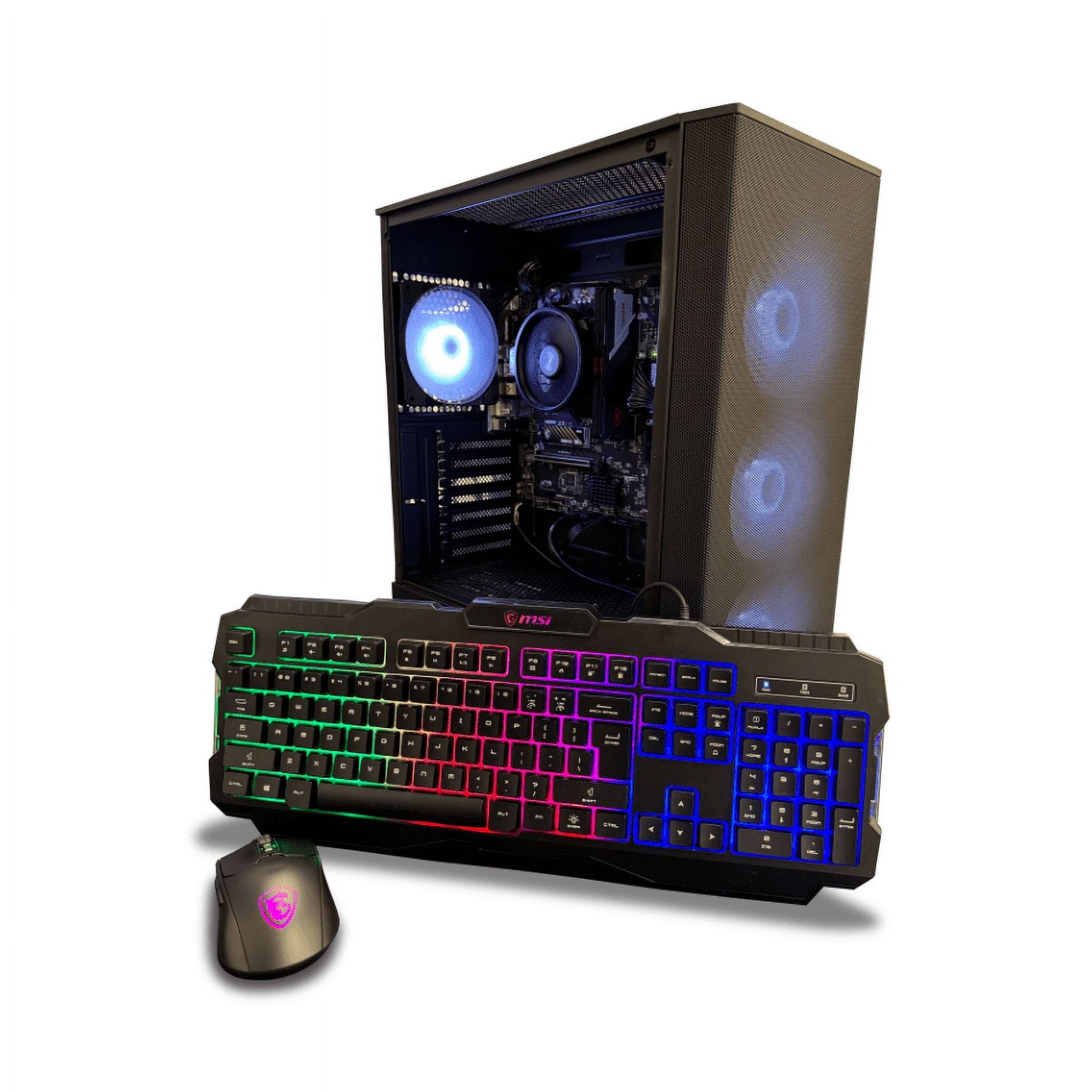 NSX Gaming Serie 8500 Gaming Desktop, AMD Ryzen 5 8500G, 16GB, 512GB SSD, Black, New