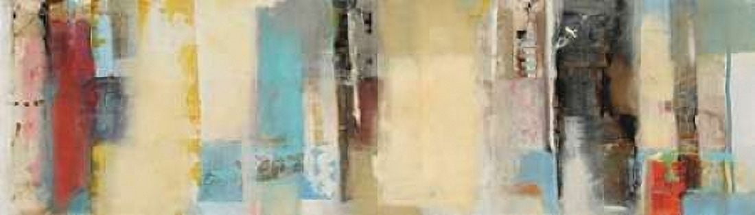 Serie Caminos #11 Canvas Art - Ines Benedicto (8 x 24)