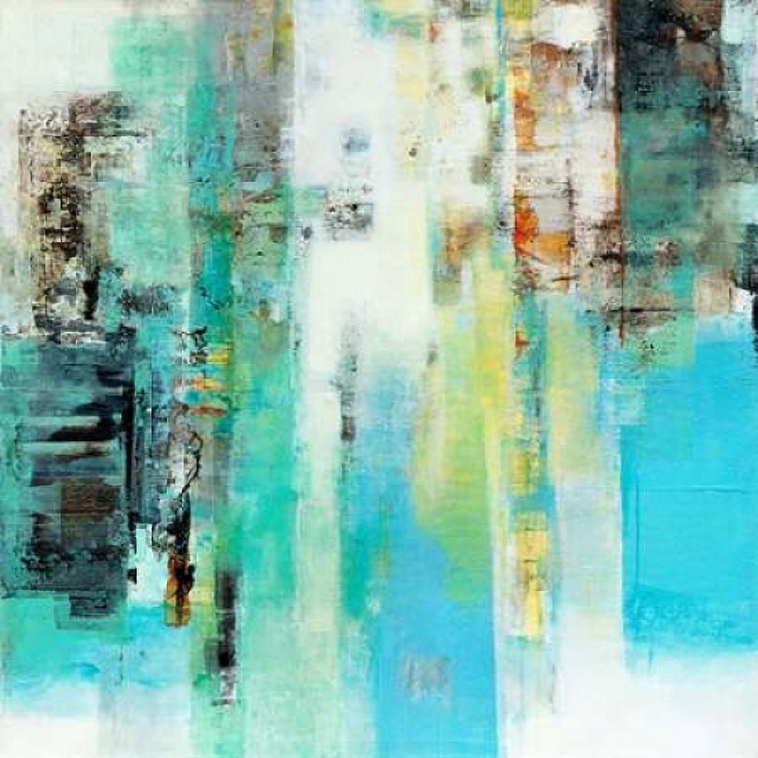 Serie Caminos #22 Canvas Art - Ines Benedicto (24 x 24)