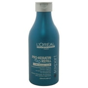 Serie Expert Pro-Keratin Refill Correcting Care Shampoo by LOreal Professional for Unisex - 8.45 oz Shampoo