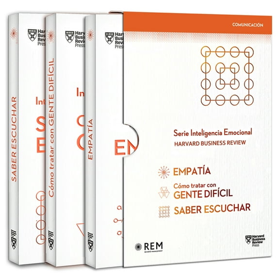 Serie Inteligencia Emocional Serie Inteligencia Emocional Hbr. Estuche Comunicación 3 Vols.: Cómo Tratar Con Gente Difícil, Empatía, Saber Escuchar (, (Paperback)