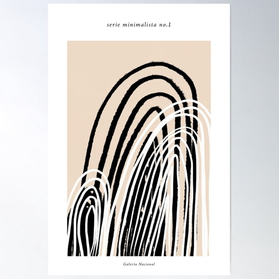 Serie Minimalista No.1 Poster Wall Art, Modern Wall Decor For Living Room Bedroom, 16x24 UNFRAMED