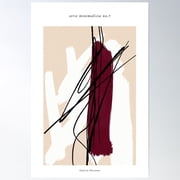 Serie Minimalista No.7 Poster Wall Art, Modern Wall Decor For Living Room Bedroom, 8x12 UNFRAMED