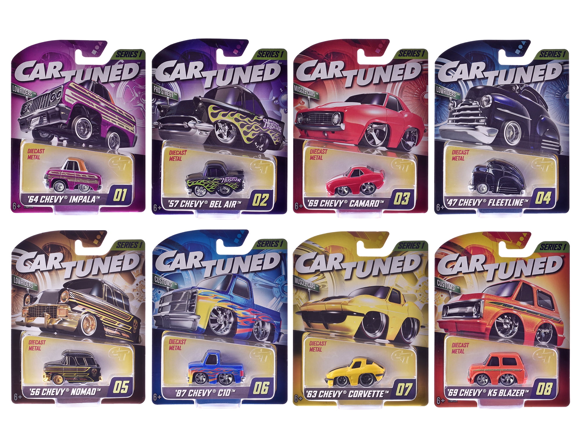 Diecast Mainline 2024 Series 1 Set of 8 Pieces Diecast Model