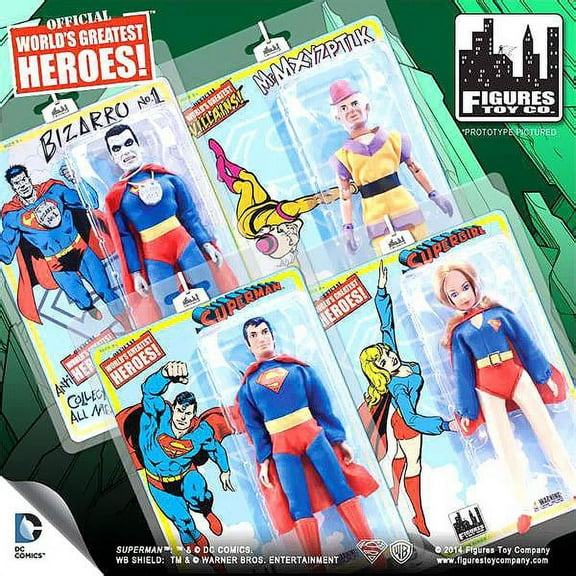 Series 1 Set of 4 Action Figures Action Figures DC Superman