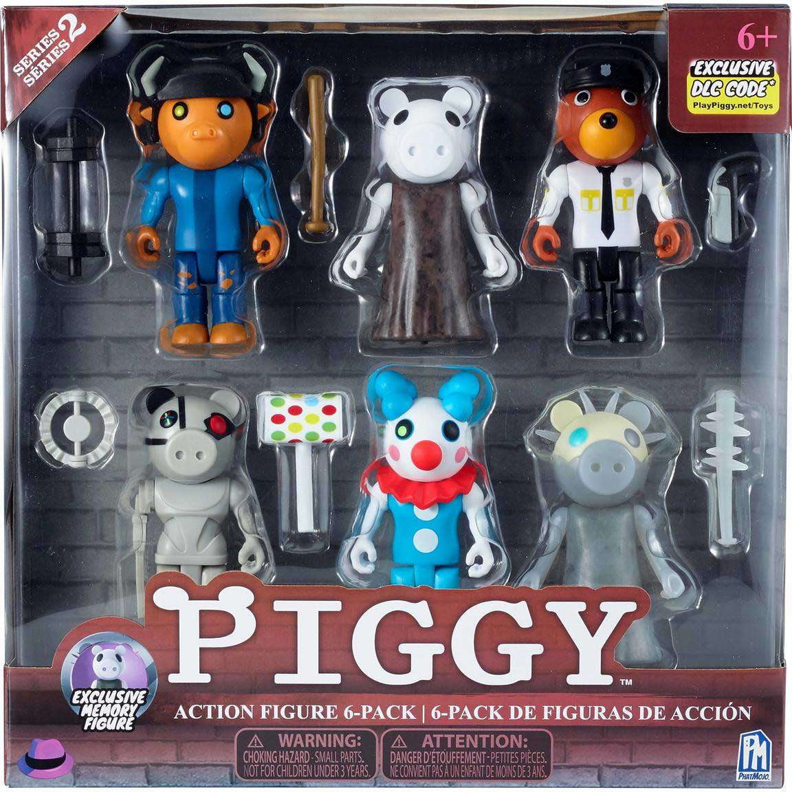 Action Figure Serie Piggy Roblox Com Dlc Code Novo Original