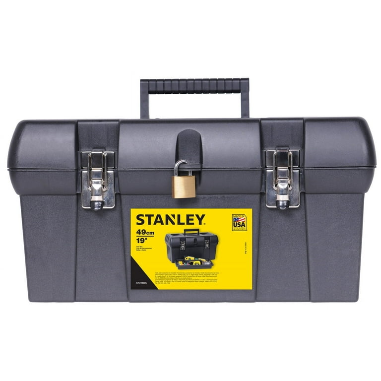 Series 2000 Toolbox w/Tray, Two Lid Compartments Series 2000 Toolbox w/Tray, Two Lid Compartments