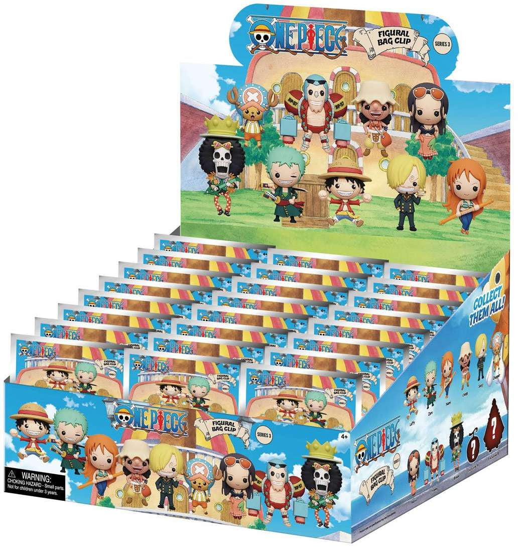 Monogram Foam Series 3 One Piece Mystery Box, (24 Pack)