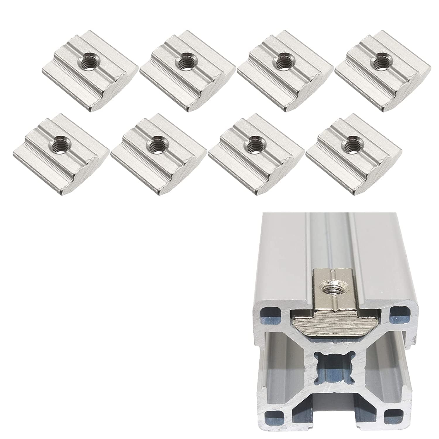 Series 30 Sliding T Nuts, Slot Nuts, TSlot Nut, M6 TNut, M6 Slot Nuts