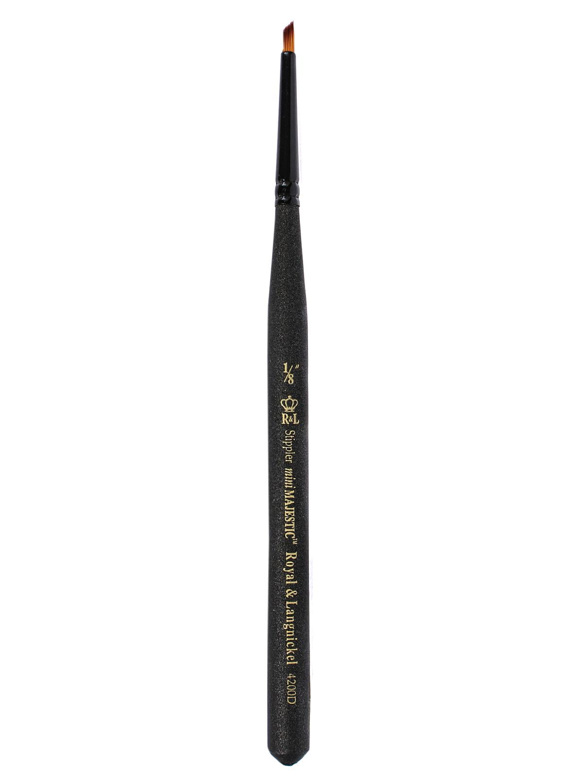 Series 4200 Mini-Majestic Brushes 1/8 in., stippler (pack of 6)