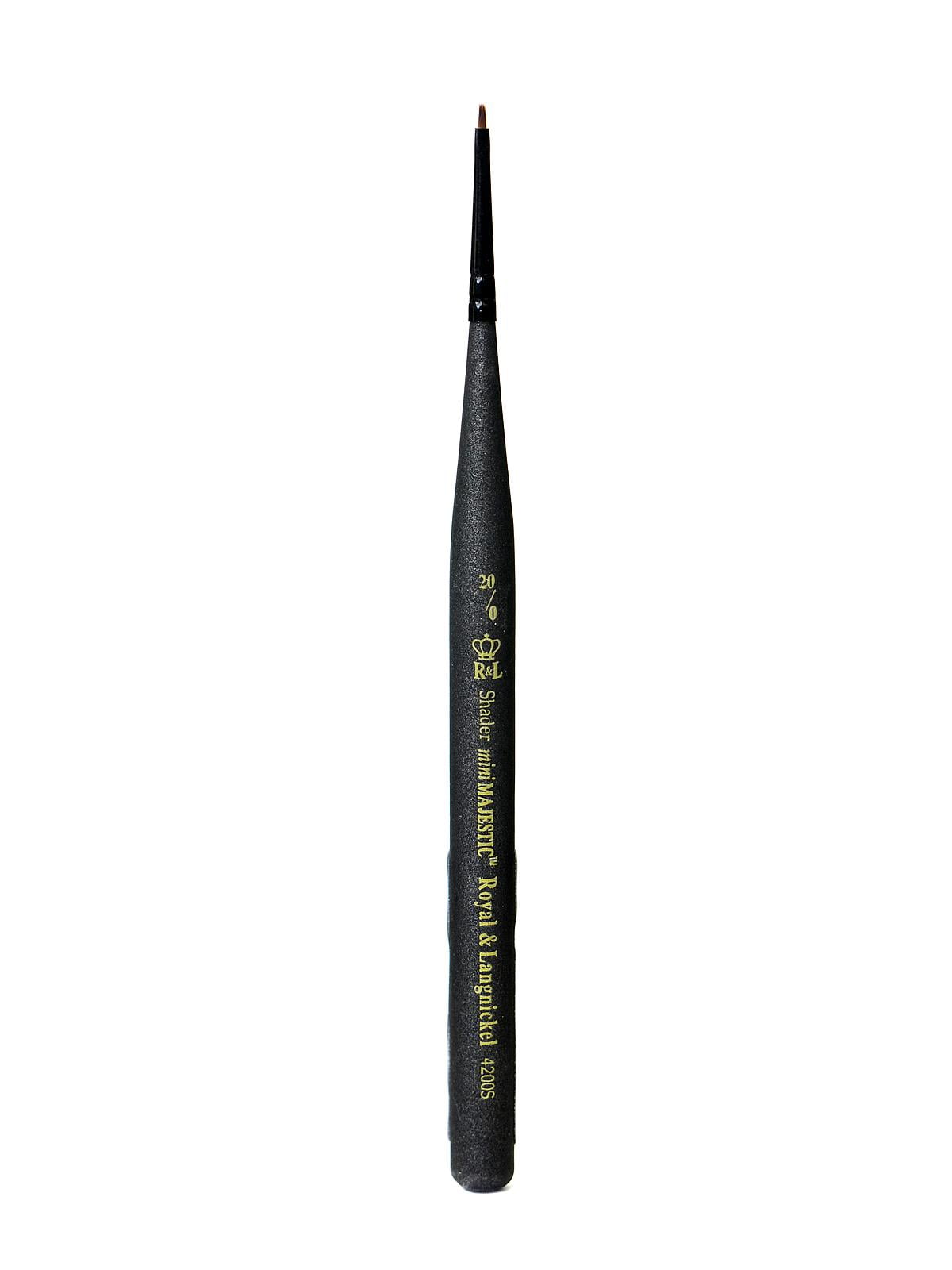 Series 4200 Mini-Majestic Brushes 20/0, shader (pack of 6)