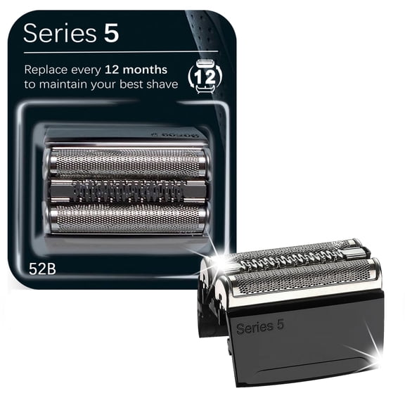 Series 5 Electric Shaver 52B Replacement Heads Compatible with Electric Razors Models 5090/5190cc, 5040/5140s, 5030s, 5145s