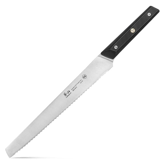 Series 62199 Swedish 12C27 Steel Bread Knife, 10.25-Inch, G10 Handle