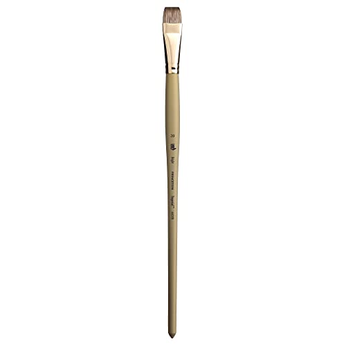Series 6600 Synthetic Mongoose Paint Brush Bright Size 20 Long Handle Paint Brush Single