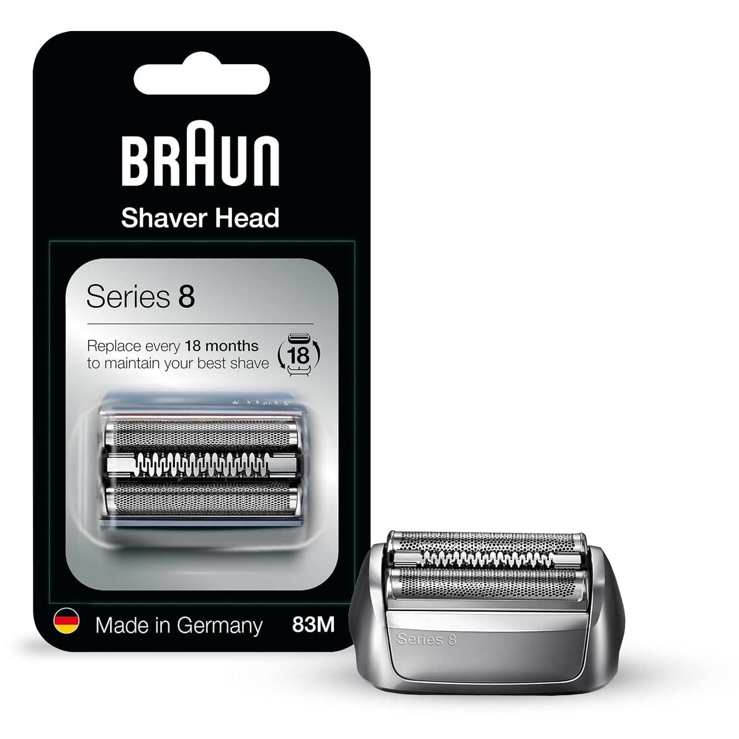 宗華　茶会用薄器 Braun Series 8 Shaver Head Replacement - 83M Foil & Cutter