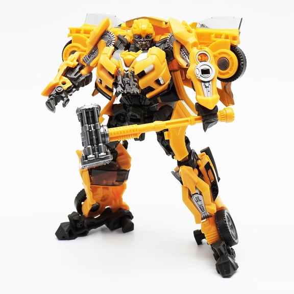 Series 87 Deluxe Class Dark of The Moon Bumblebee 4.9 Inch Scale Zinc Alloy Action Figure Movie Edition Manual Assemble Collectible Model Ornaments Statue