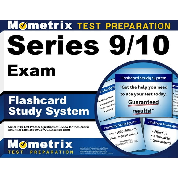Series 9/10 Exam Flashcard Study System : Series 9/10 Test Practice Questions & Review for the General Securities Sales Supervisor Qualification Exam (Cards)