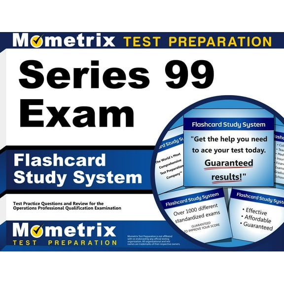 Series 99 Exam Flashcard Study System : Series 99 Test Practice Questions & Review for the Operations Professional Qualification Examination (Cards)