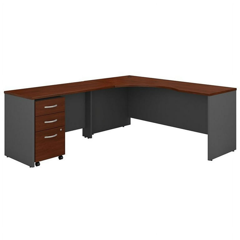 Series C 72W Left Hand Corner Desk with Return and Mobile File in