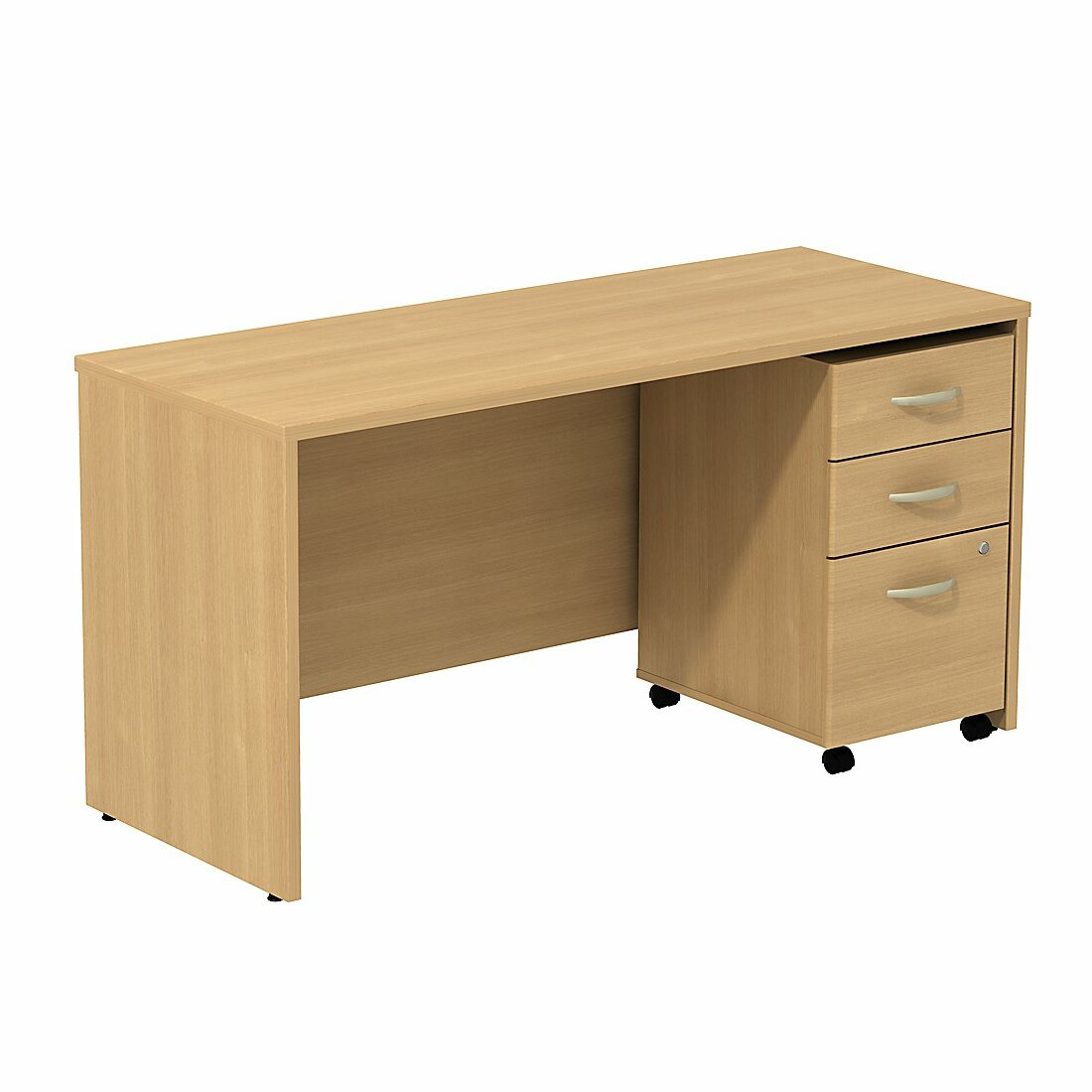 Series C Desk, 1" Thick, thermally fused laminate work surfaces feature