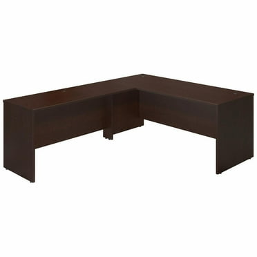 Series C Elite 72W L Shaped Desk & 60W Return in Mocha Cherry - Engineered Wood