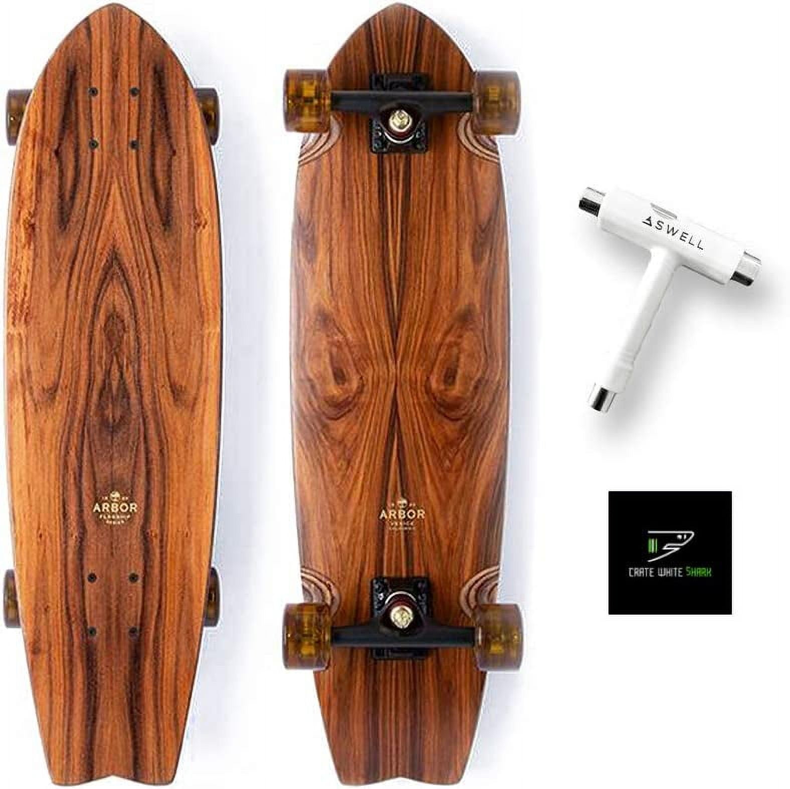 Series Complee Premium Cruiser Longboard Skaeboard For Aduls, Eens 