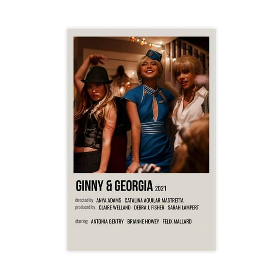 Series Ginny & Georgia Vintage Canvas Poster Bedroom Decor Landscape Office Room Decor Gift