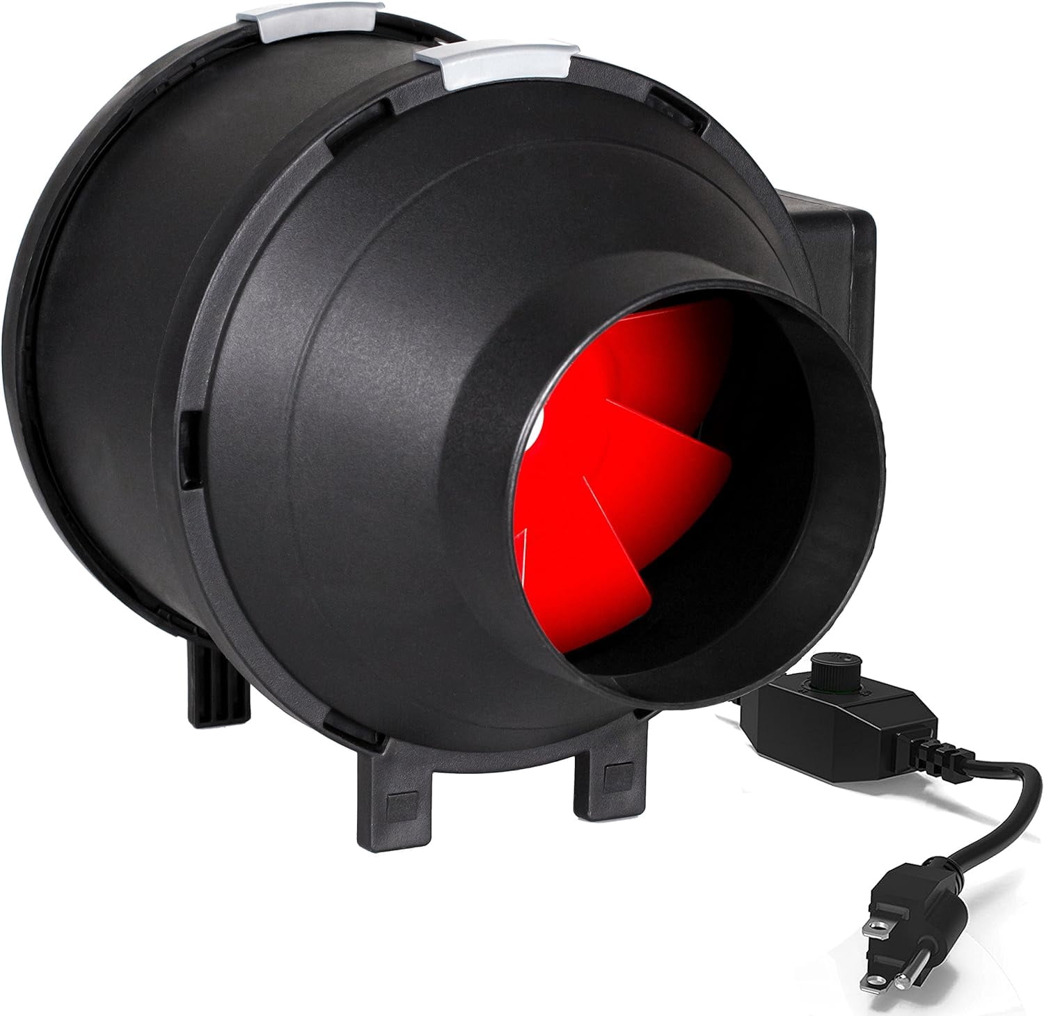 Inline Duct Fan With Variable Speed Controller For Grow Tent Intake And