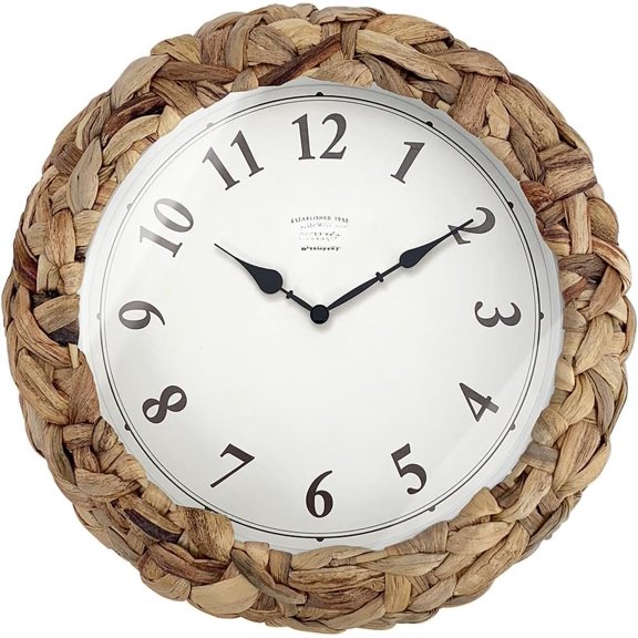 Series, Rustic Woven Clock
