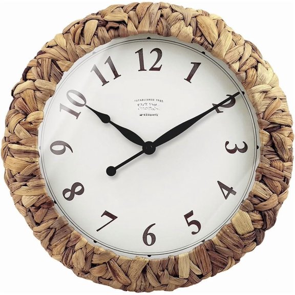 Series, Rustic Woven Clock