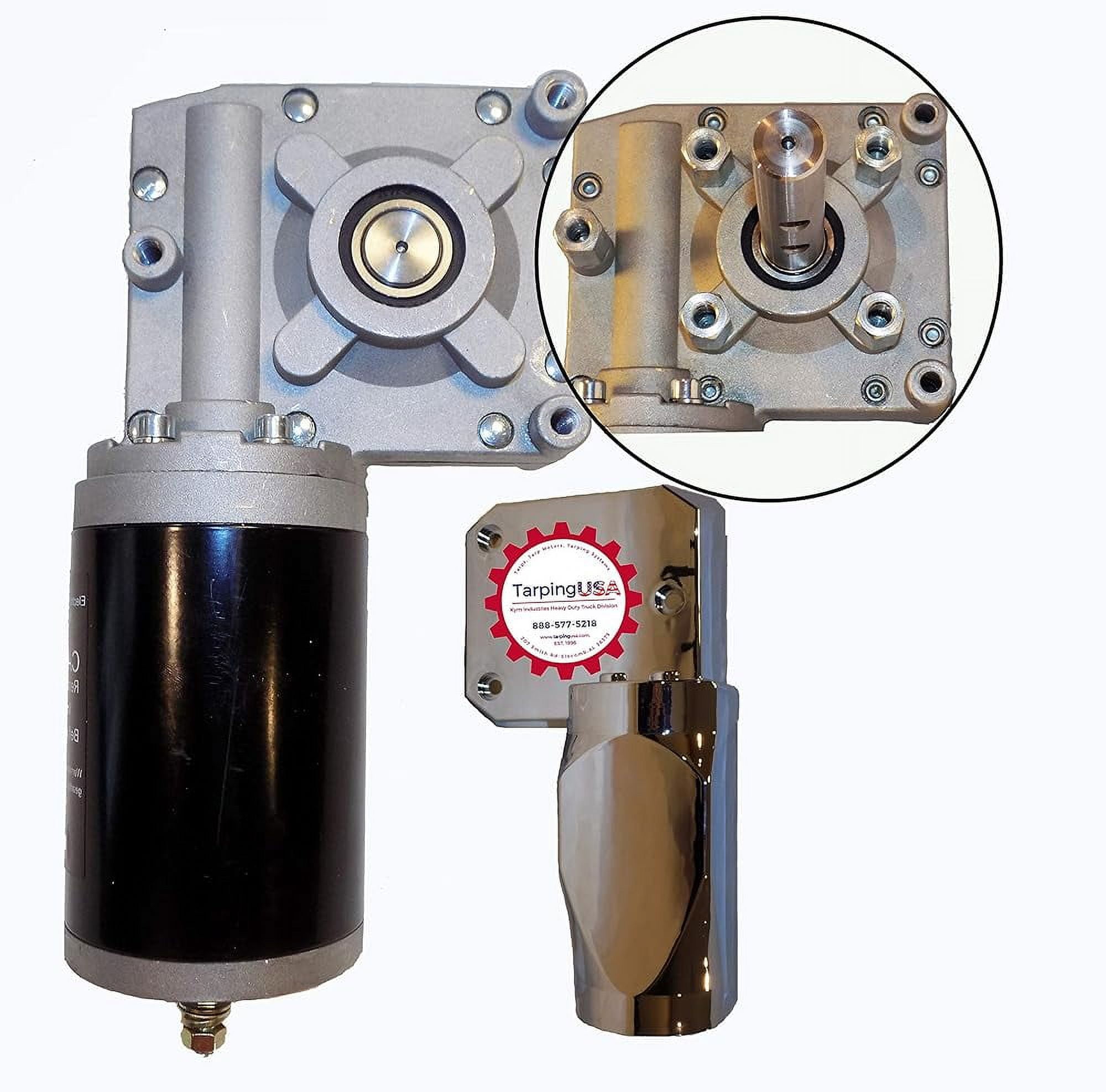 Series Tarp Motor For Dump Truck 1.5Hp 501 Universal 12V Electric Tarp