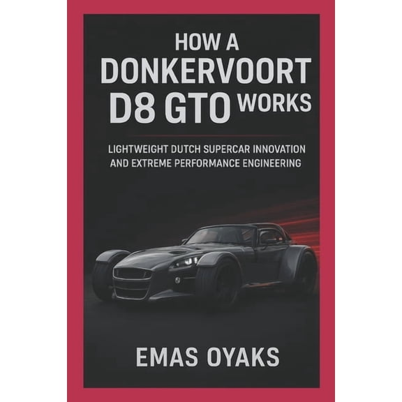 Series: How Things in Engineering, Scien How A Donkervoort D8 GTO Works: Lightweight Dutch Supercar Innovation and Extreme Performance Engineering, (Paperback)
