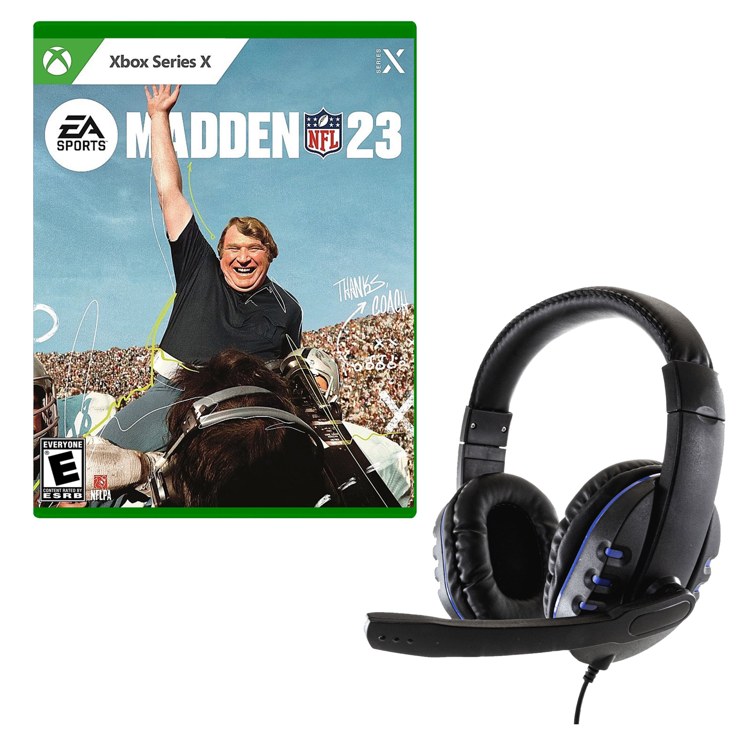 Series X Madden NFL 23 and Universal Headset