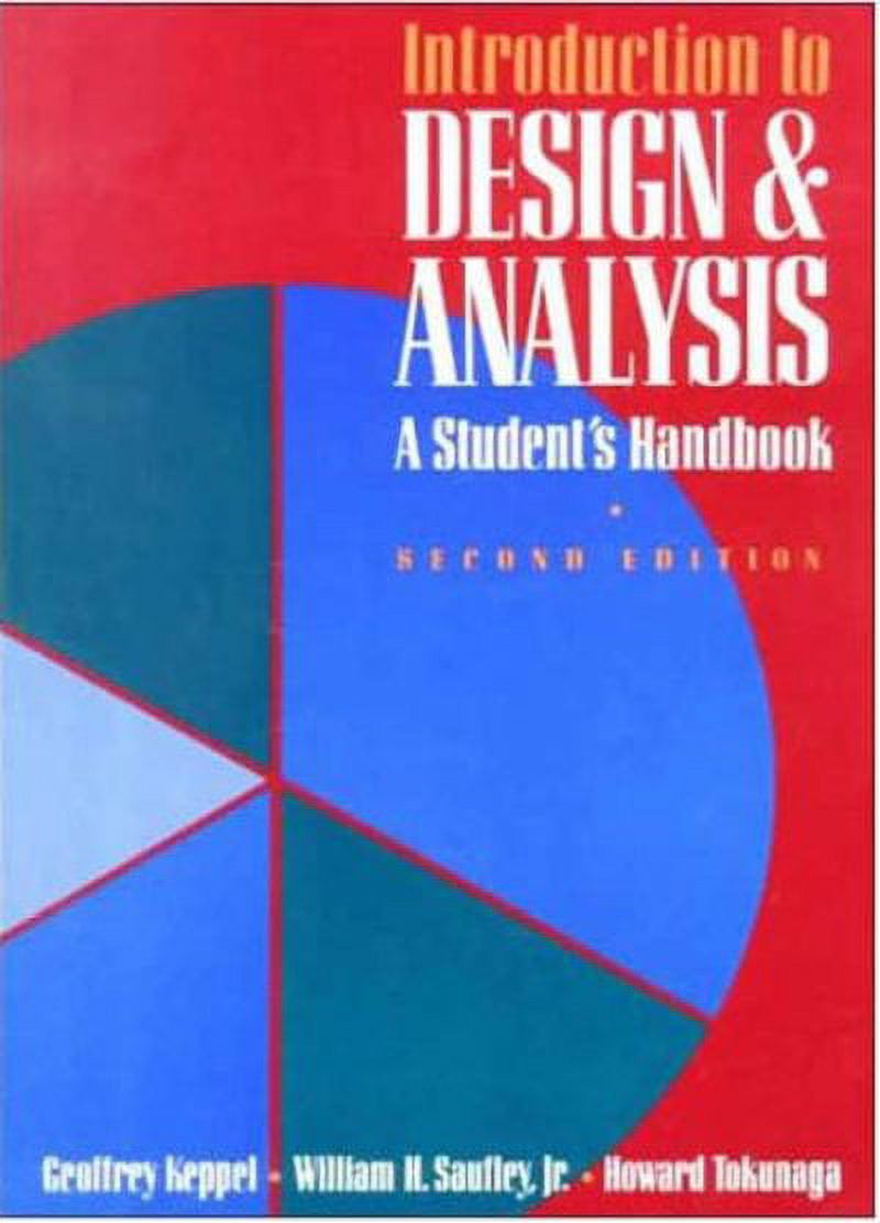 Series of Books in Psychology: Introduction to Design and Analysis: A Student's Handbook (Paperback)