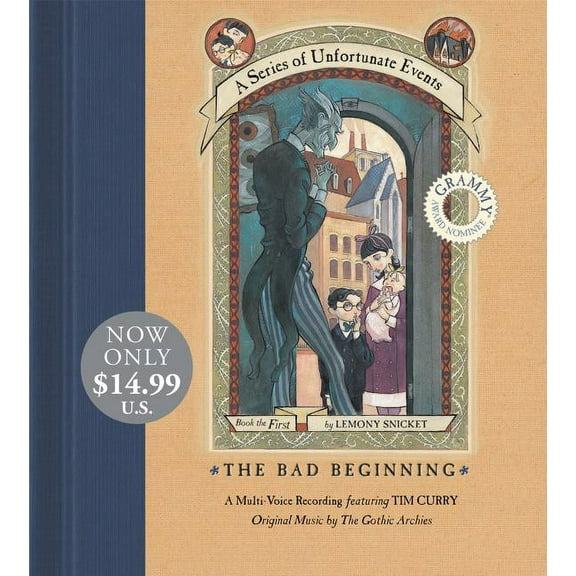 Series of Unfortunate Events Series of Unfortunate Events #1 Multi-Voice CD, A: The Bad Beginning CD Low Price, Book 01, (Audiobook)