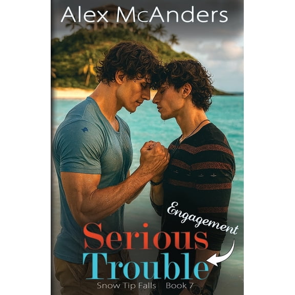 Serious Engagement Trouble: Nerd/Jock MM Romance Novella, (Paperback)