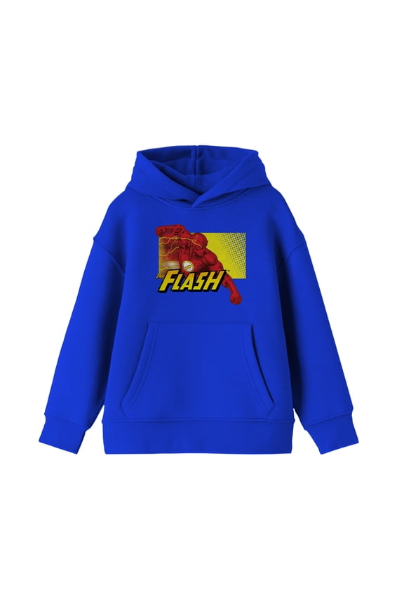 Serious Flash Youth Boy's Royal Blue Hoodie-Small