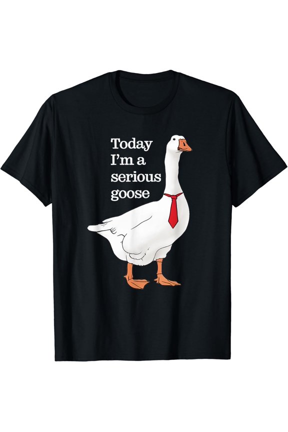 Serious Goose Meme Style T-Shirt