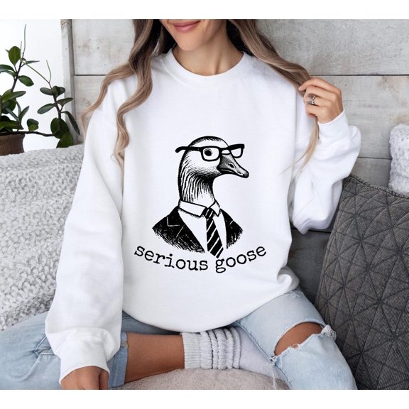 Serious Goose Shirt, Goose Shirt, Goose Shirt, Cute Goose Shirt, For Animal Lover TSHIRT All Size S-5XL
