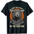 thumbnail image 1 of Serious Head Graphic Black T-Shirt Vintage Quote Design, 1 of 5