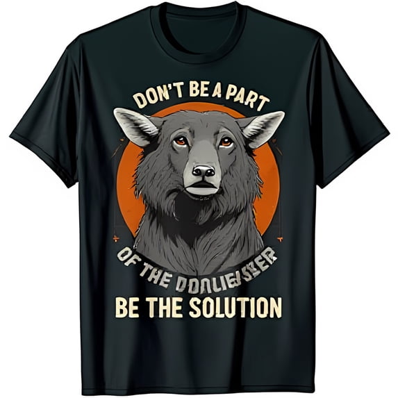 Serious Head Graphic Black T-Shirt Vintage Quote Design