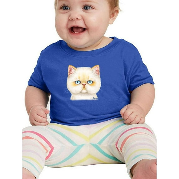 Serious Kitten T-Shirt Infant -Kayomi Harai Designs, 24 Months