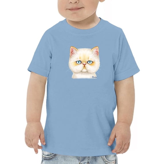 Serious Kitten T-Shirt Toddler -Kayomi Harai Designs, 3 Toddler