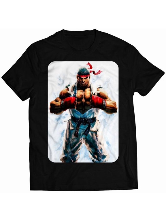 Serious Ryu Premium Unisex T-shirt (vectorized Design) Very Cerio!