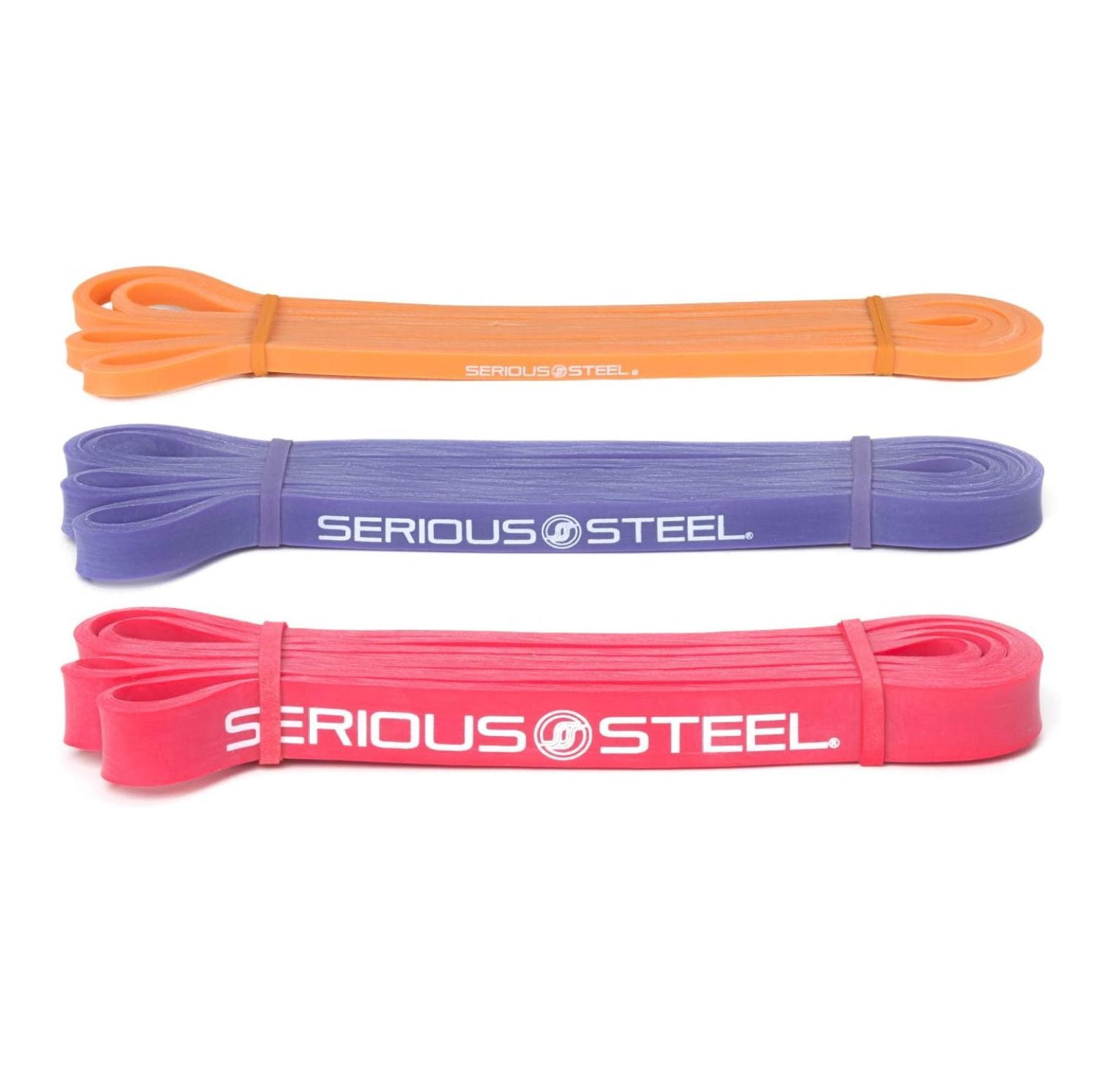 Serious Steel 41 Assisted Pull up Band Heavy Duty Resistance Band Sets Stretching Powerlifting Resistance Training and Pull Up Assistance Bands Walmart